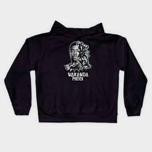 Wakanda Forever - Rip Chadwick Boseman Kids Hoodie